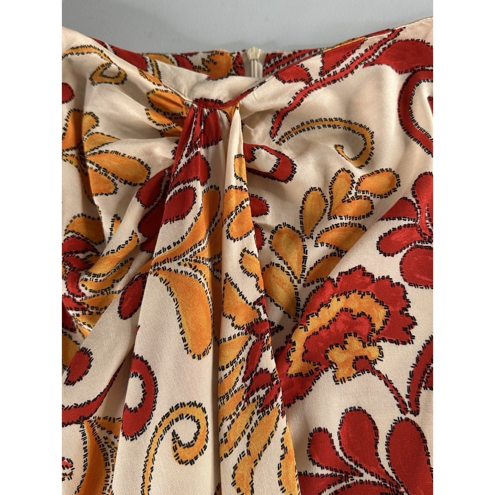 Zara Women Resortwear Wrap Bohemian Zip Back Maxi Skirt Size - Picture 10 of 11